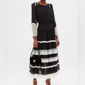 Like new saloni Isabel lace dress